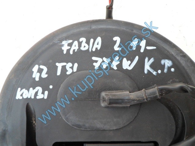 riadiaca jednotka palivového čerpadla na škodu fábiu 2 1,2tsi, 1K0906093G